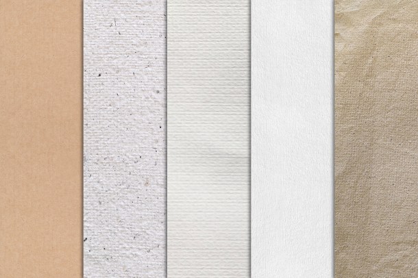 3 Natural Paper Textures x10 (1820)